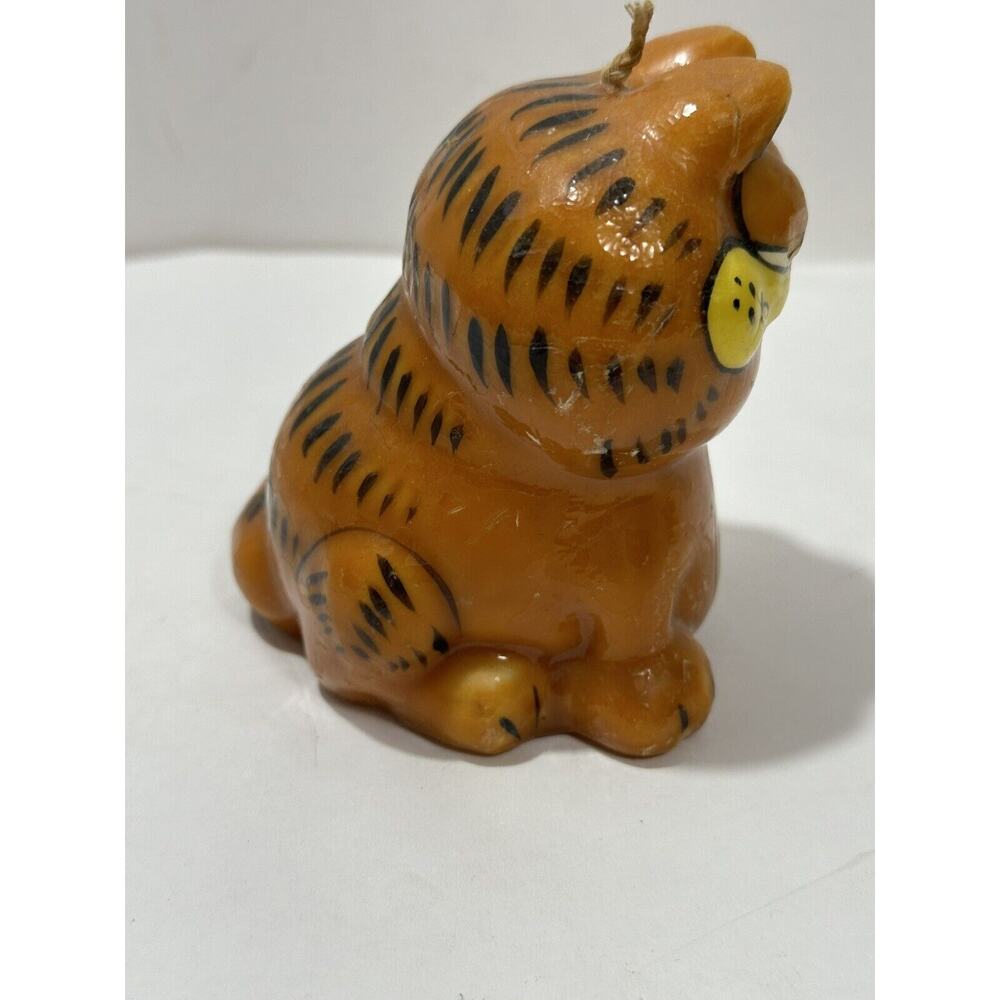 1978-1981 Garfield Unused Wax Candle 4x3” Never Lit See Pict Vintage Halloween - Picture 4 of 9